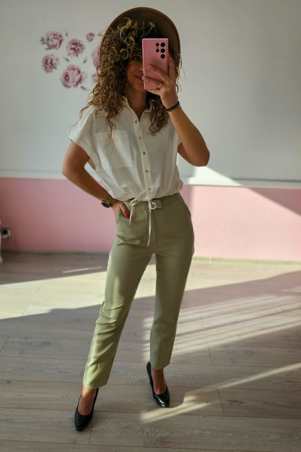 Eleganckie spodnie cygaretki 3