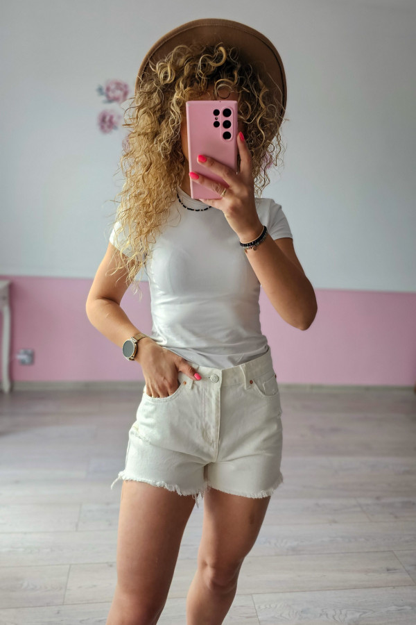 Białe szorty bawełniane Primark 1