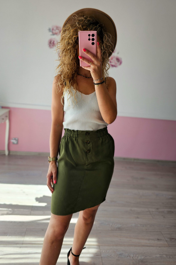 Spódniczka khaki