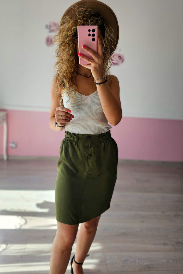Spódniczka khaki 2