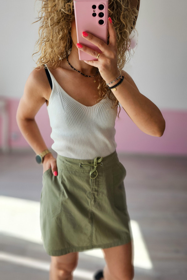 Spódniczka khaki 2