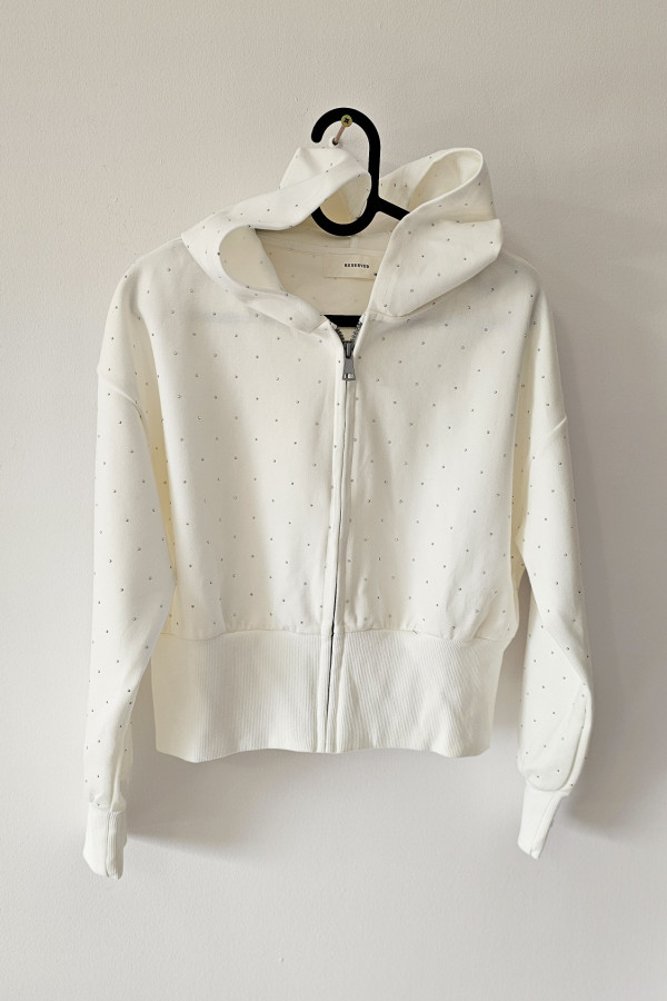 Bluza dziewczęca z cyrkoniami