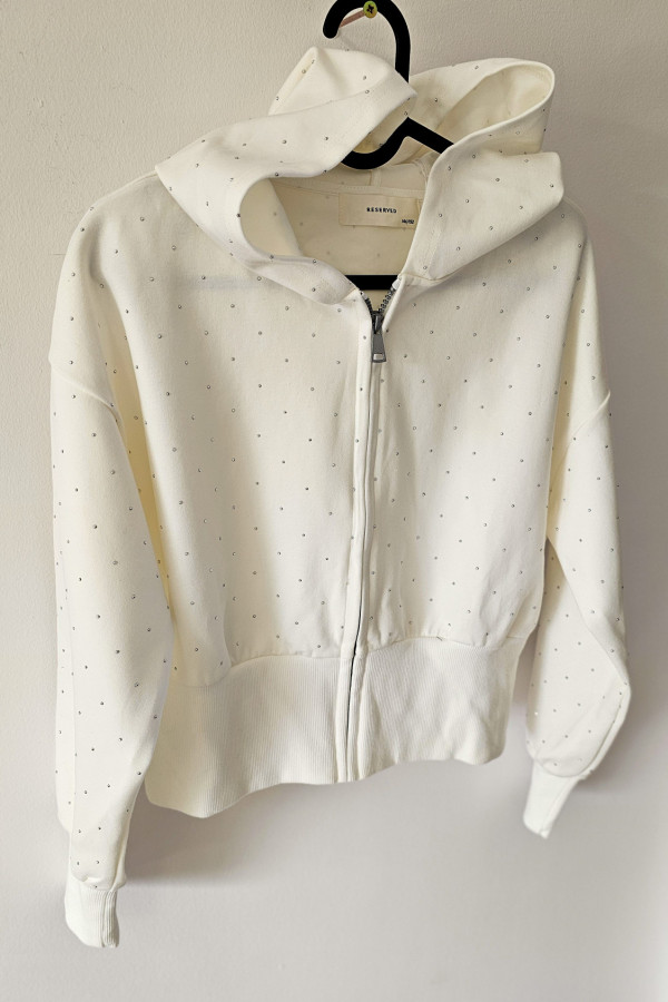 Bluza dziewczęca z cyrkoniami 1