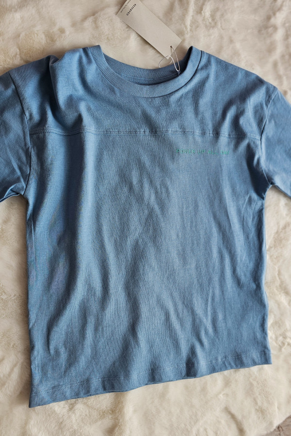 Niebieski t-shirt 1