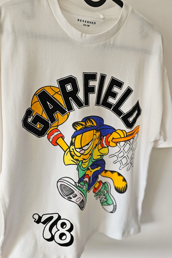 Koszulka chłopięca Garfield 1