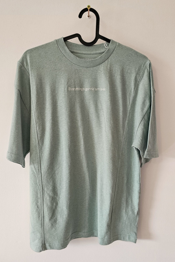 Miętowy t-shirt chłopięcy