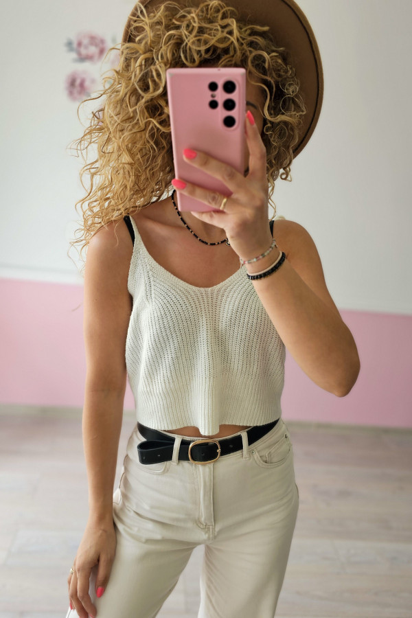 Sweterkowy top