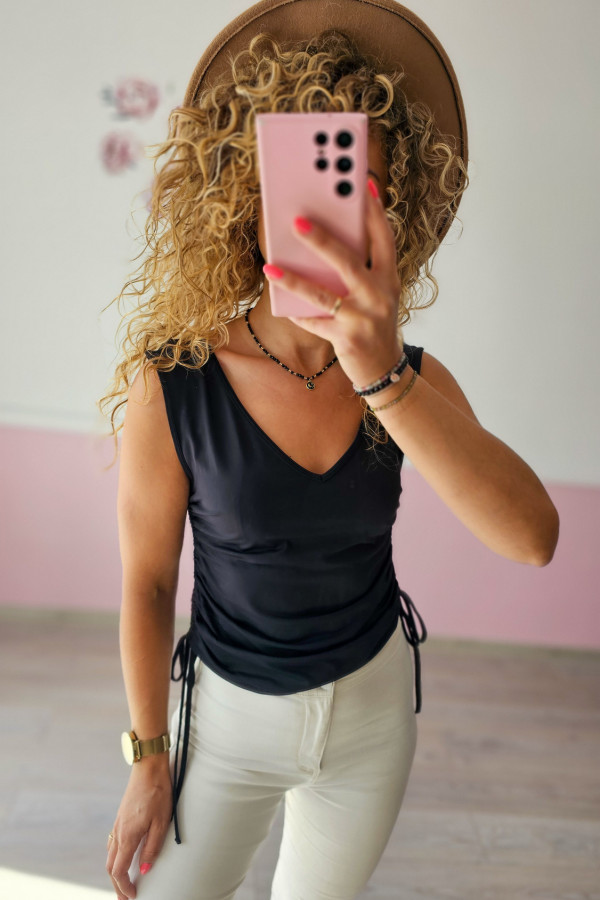 Czarny top