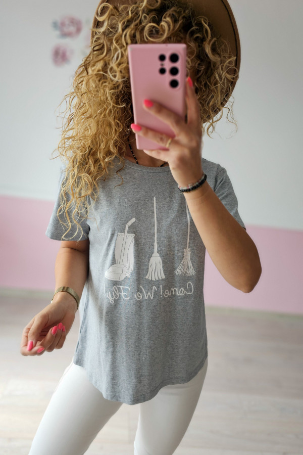 Bawełniany t-shirt damski 1