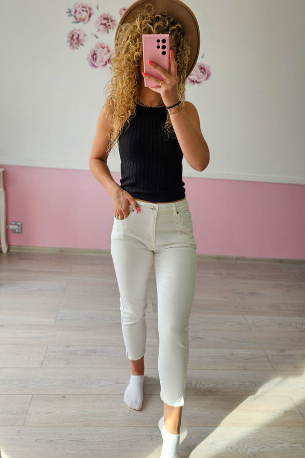Spodnie Slim Mid Rise 1