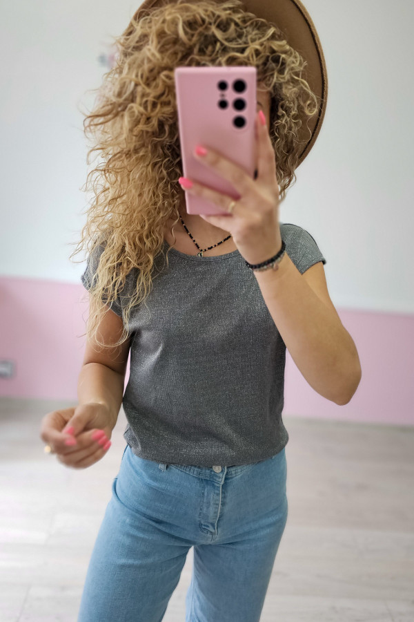 Szara bluzka damska 1