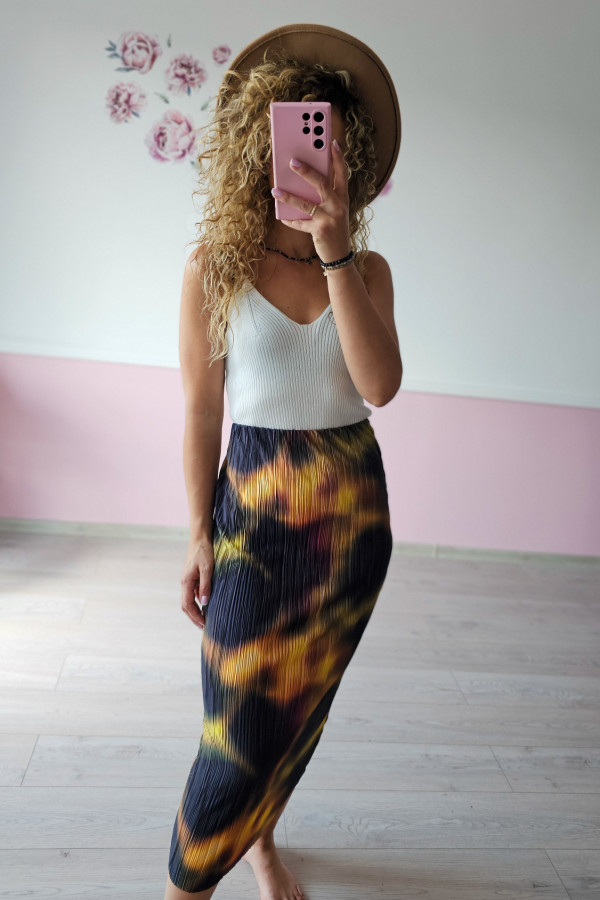 Plisowana spódnica damska L/XL 1