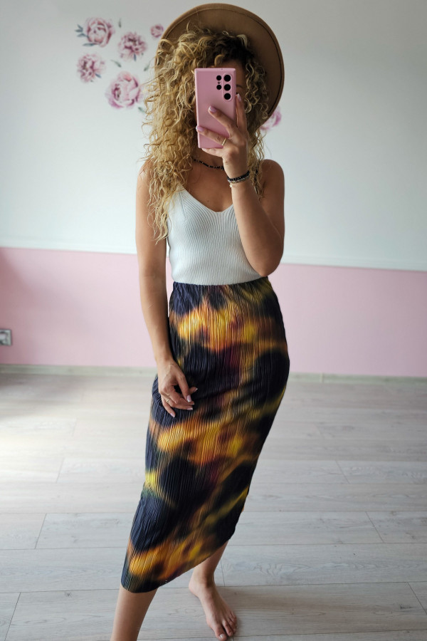 Plisowana spódnica damska L/XL
