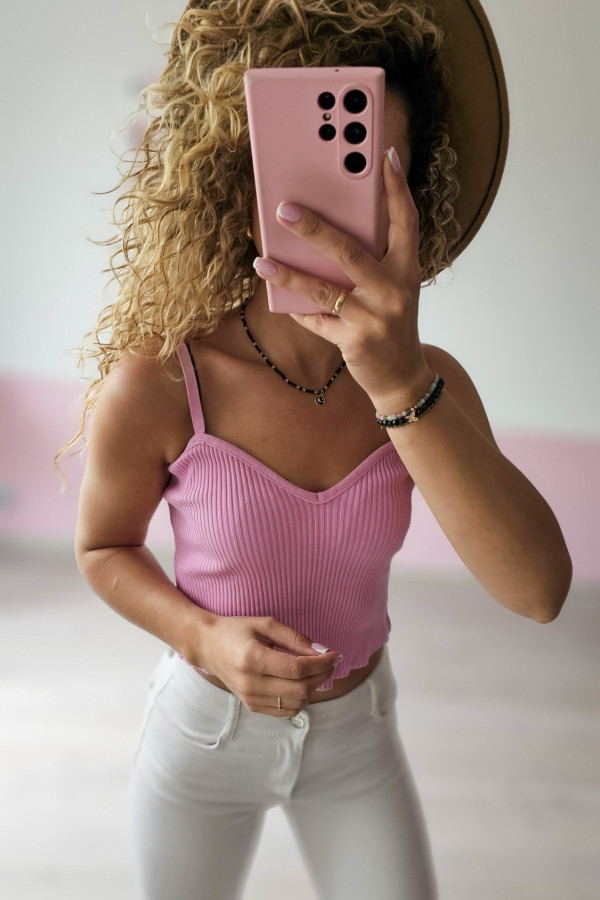 Bawełniany top Zara 1