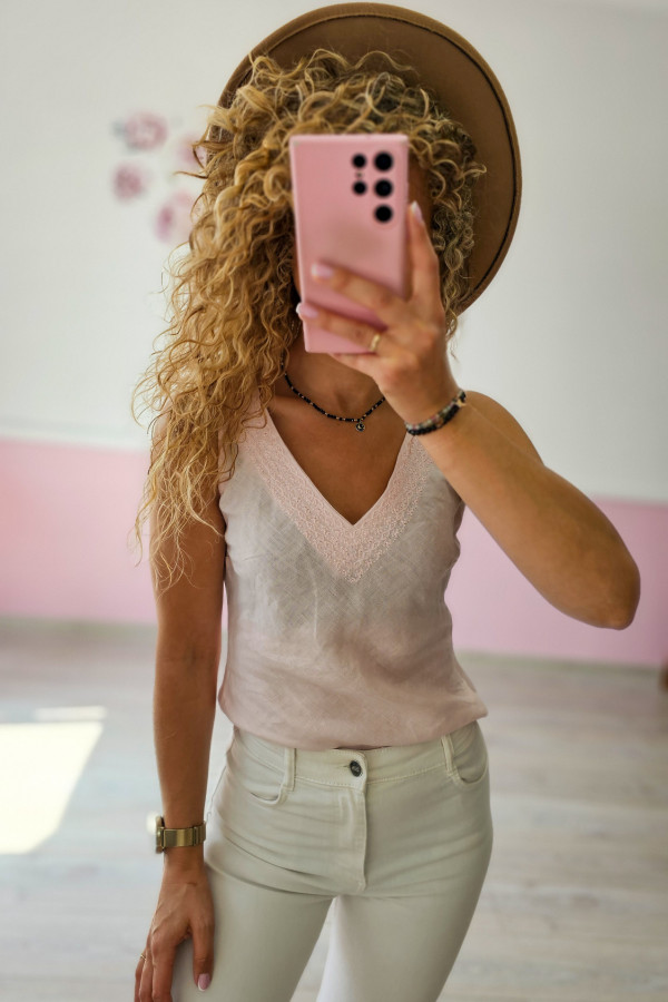 Lniana bluzka H&M 1