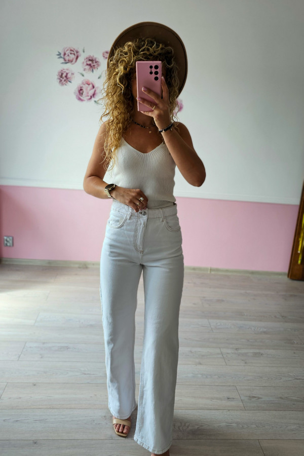 Spodnie jeansowe Wide Leg Reserved 6