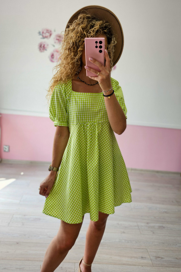 Kraciasta sukienka Primark 3
