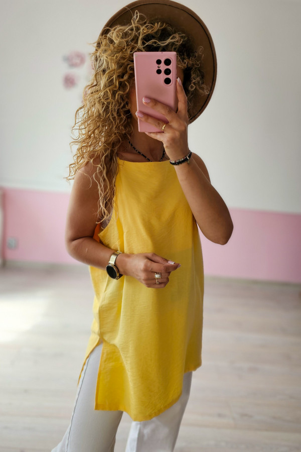 Żółta bluzka wiskozowa Primark 2