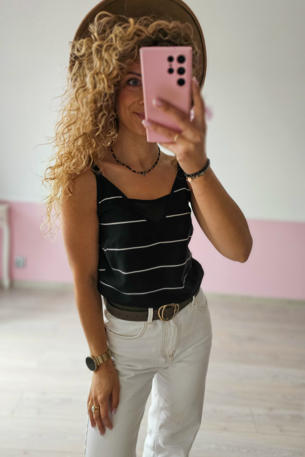 Bluzka Calvin Klein Jeans na ramiączkach