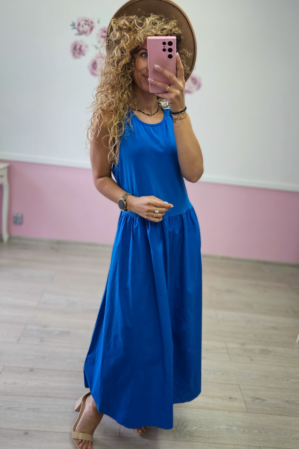 Chabrowa sukienka maxi George