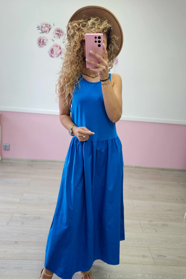 Chabrowa sukienka maxi George 3