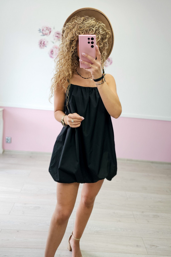 Czarna sukienka mini Reserved