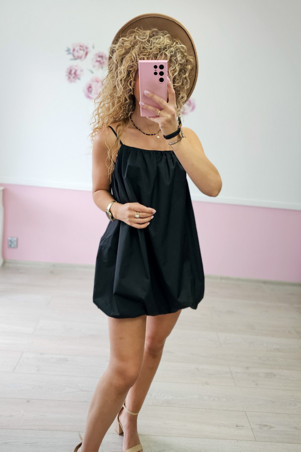 Czarna sukienka mini Reserved 1