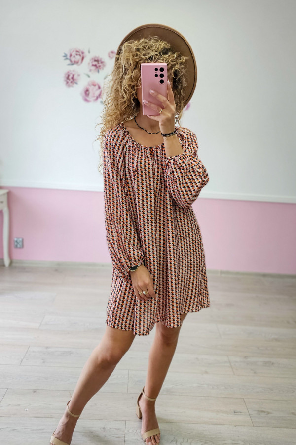 Kolorowa sukienka H&M 1