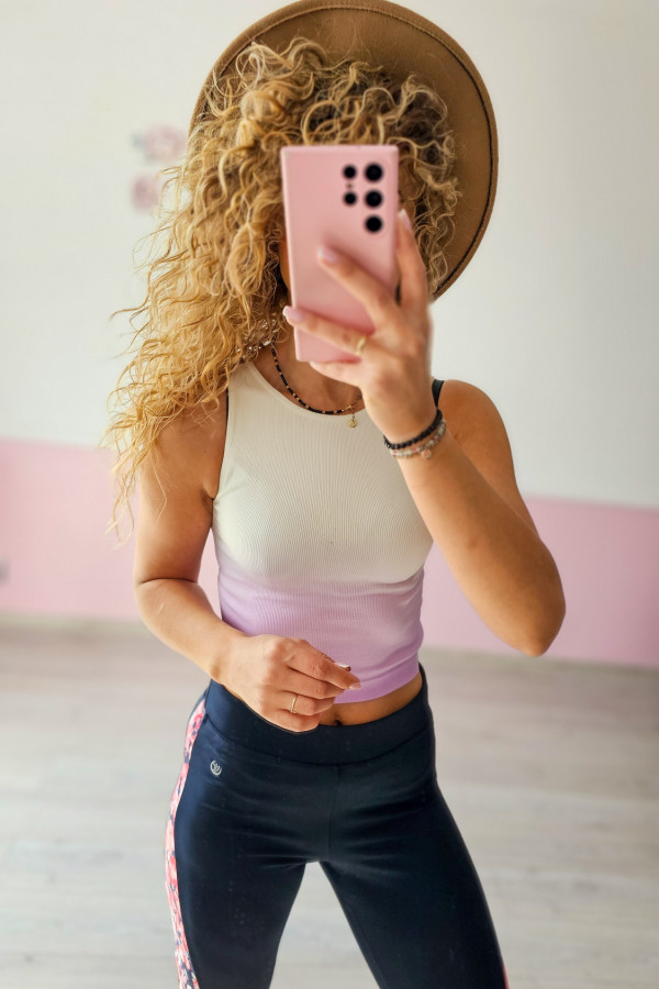 Top prążkowany ombre Primark XS/S 1