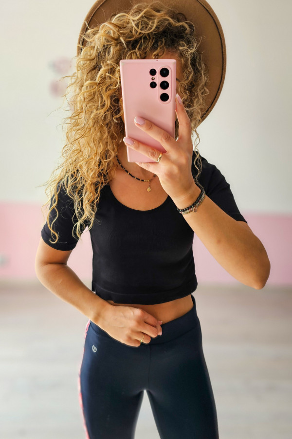 Czarny top prążkowany Primark XL/XXL 1