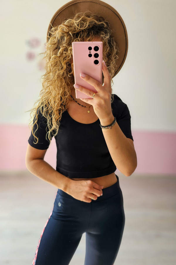 Czarny top prążkowany Primark XL/XXL