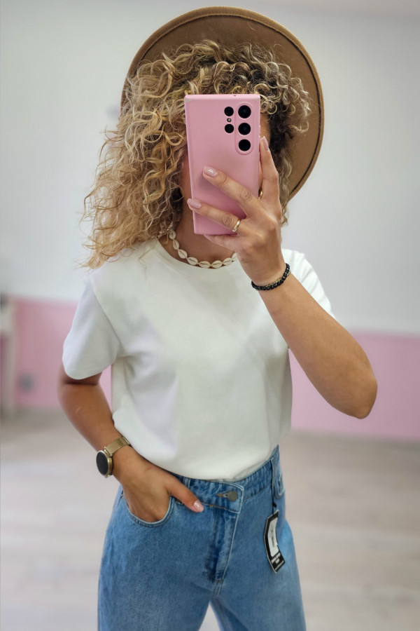 Biały t-shirt Reserved *mega jakość!
