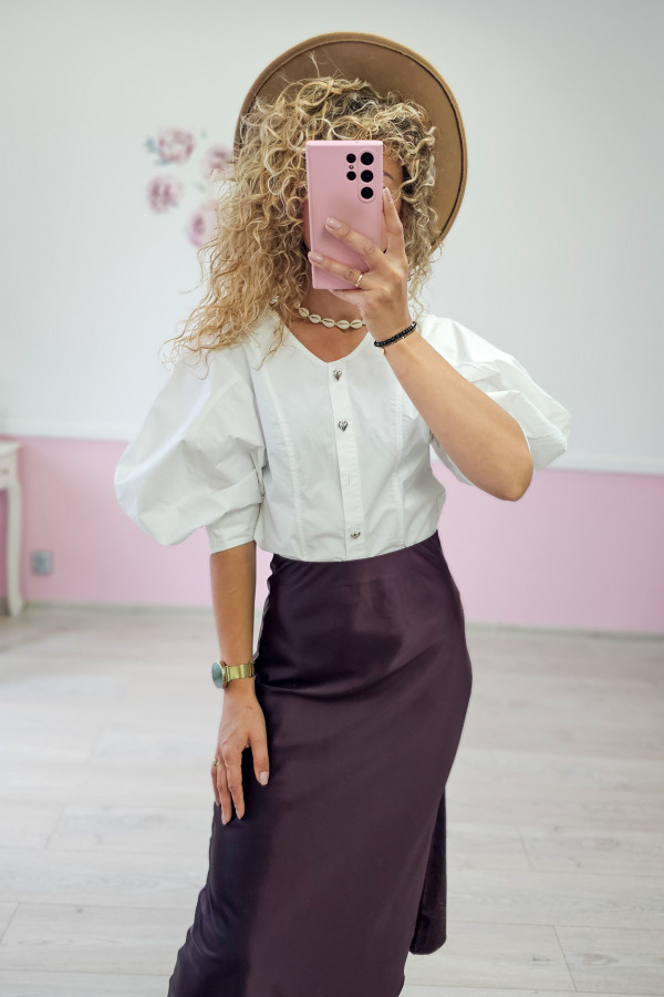 Biała koszula bawełniana Reserved 2