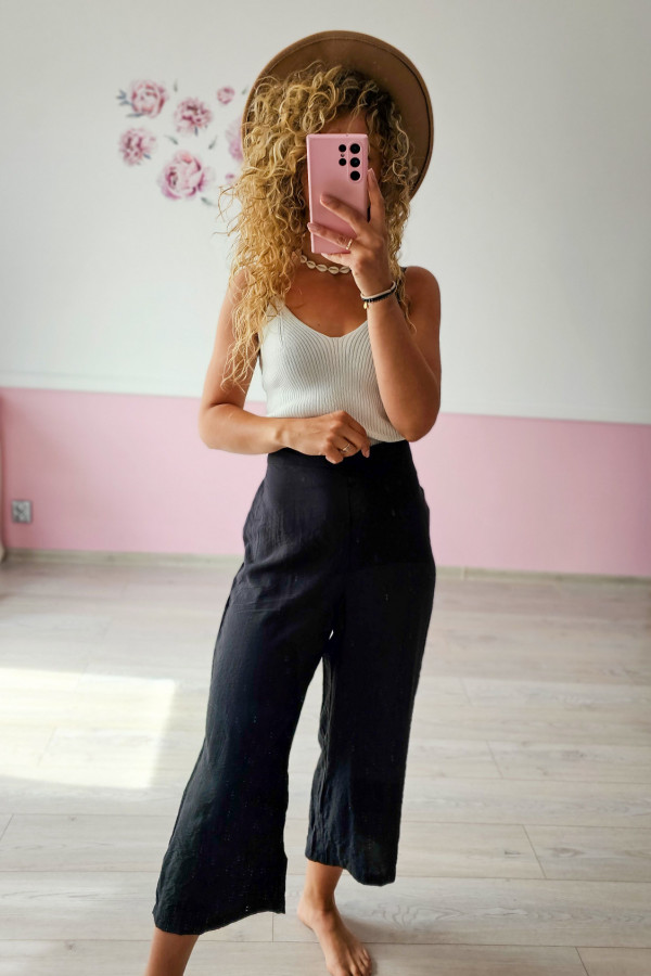 Materiałowe spodnie Primark L/XL