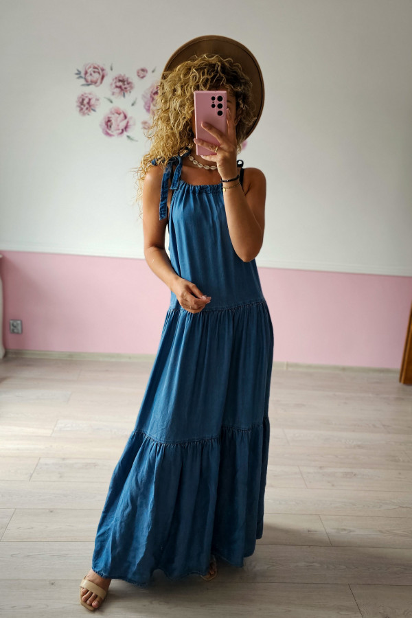 Jeansowa maxi Next