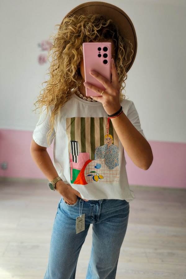 Bawełniany T-shirt Reserved
