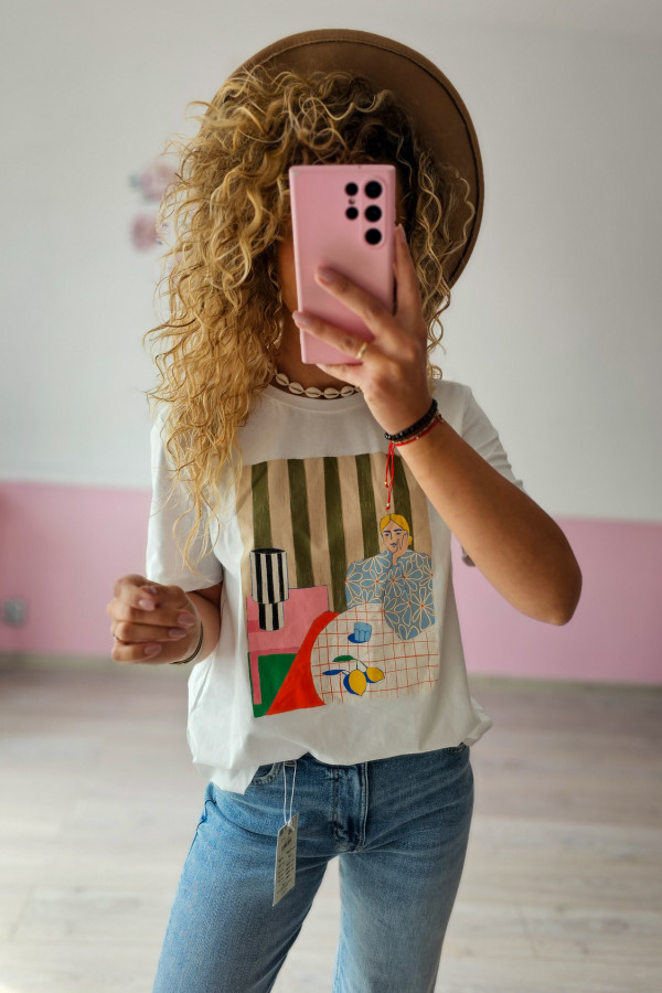 Bawełniany T-shirt Reserved 2