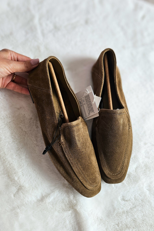 Zamszowe loafersy Reserved AKTUALNA KOLEKCJA