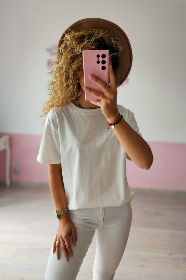 Biały t-shirt Reserved 1