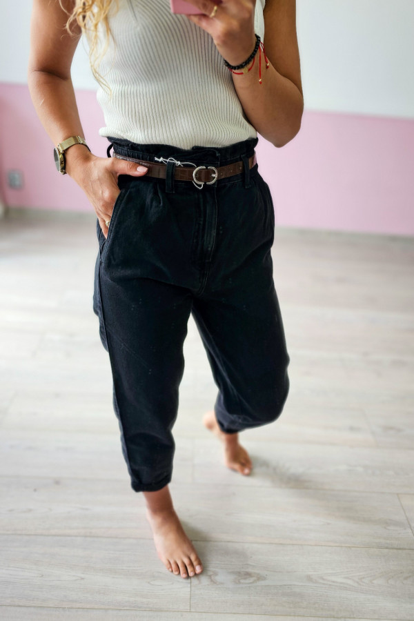 Czarne jeansy Reserved XS/S 1