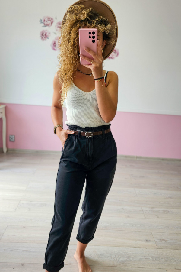 Czarne jeansy Reserved XS/S 2
