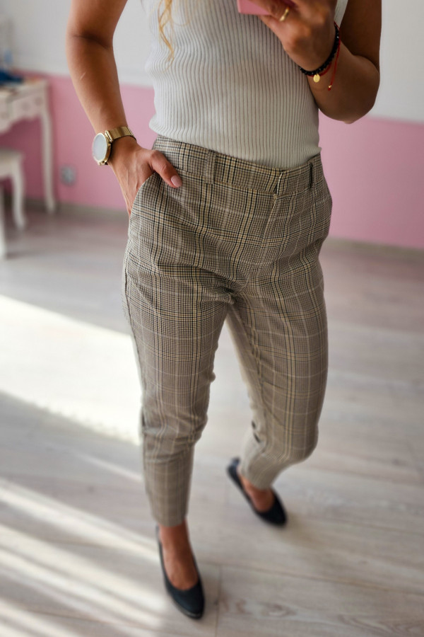 Kraciaste spodnie Dorothy Perkins 2