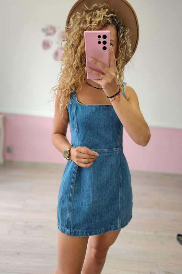 Jeansowa sukienka mini Asos