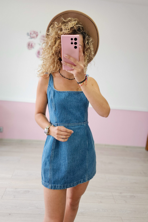 Jeansowa sukienka mini Asos 1