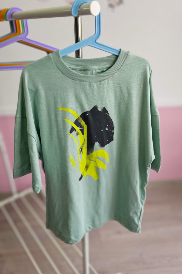 Bawełniany T-shirt chłopięcy 1