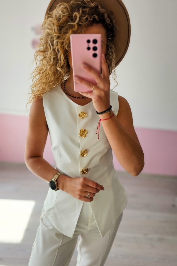 Elegancka kamizelka damska 1