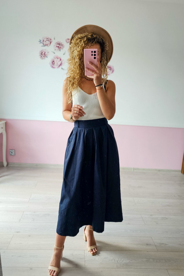 Bawełniana spódnica elegancka