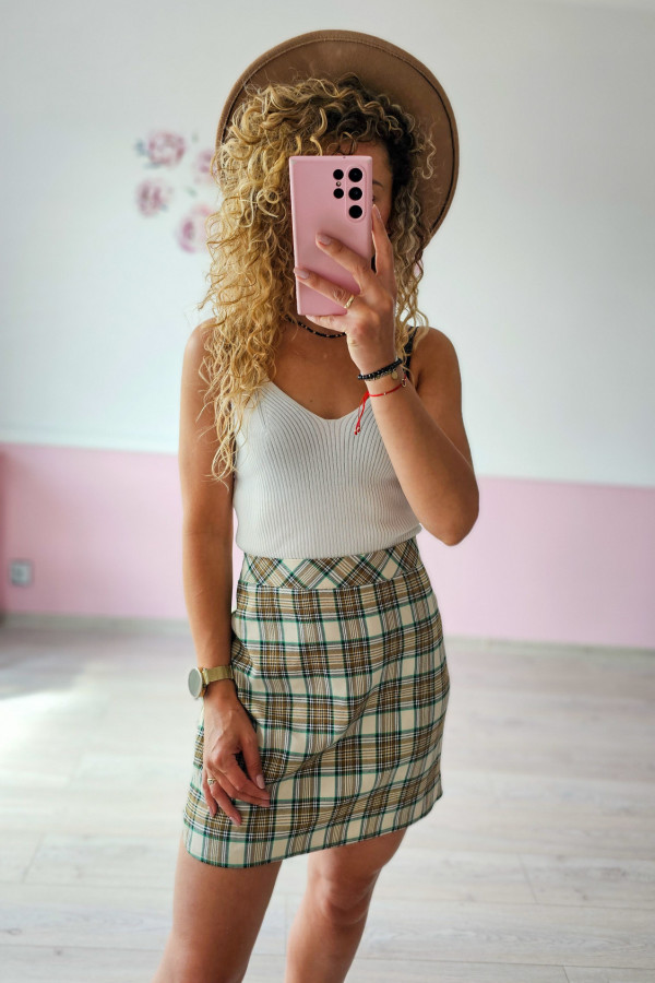 Kraciasta spódnica Primark