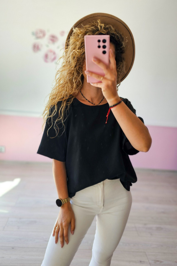 Czarna bluzka River Island 1