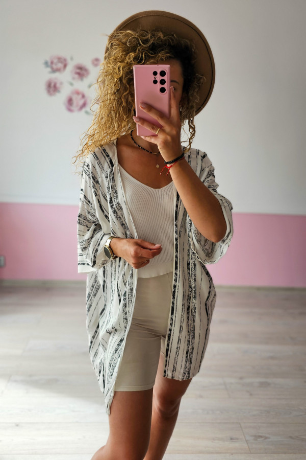 Wiskozowa narzutka 3/4XL 1